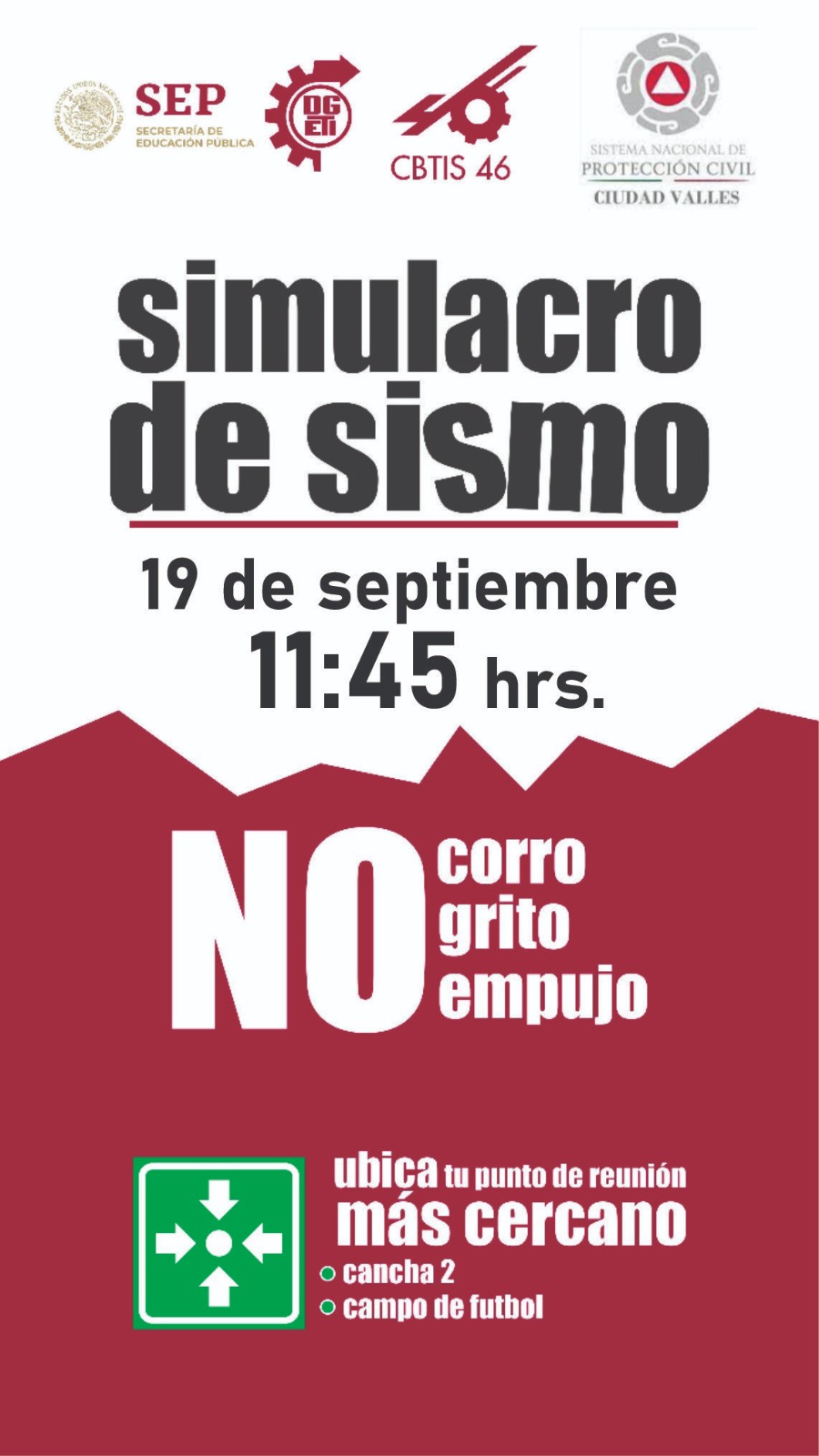 Simulacro de Sismo